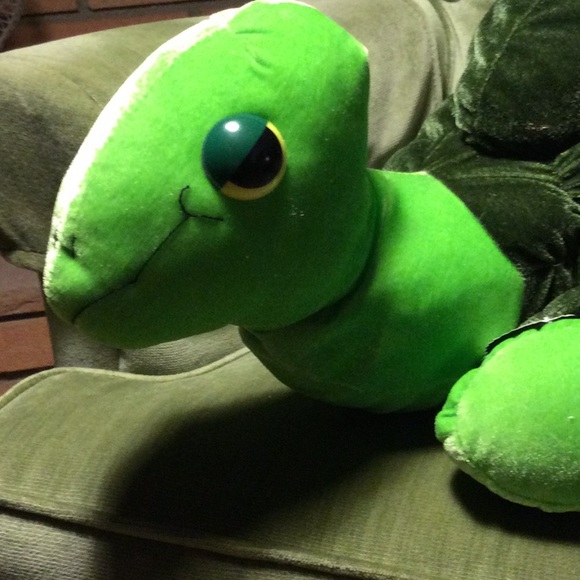 🌟 Cute green Turtle reptile Stuff Animal plush - Picture 2 of 10